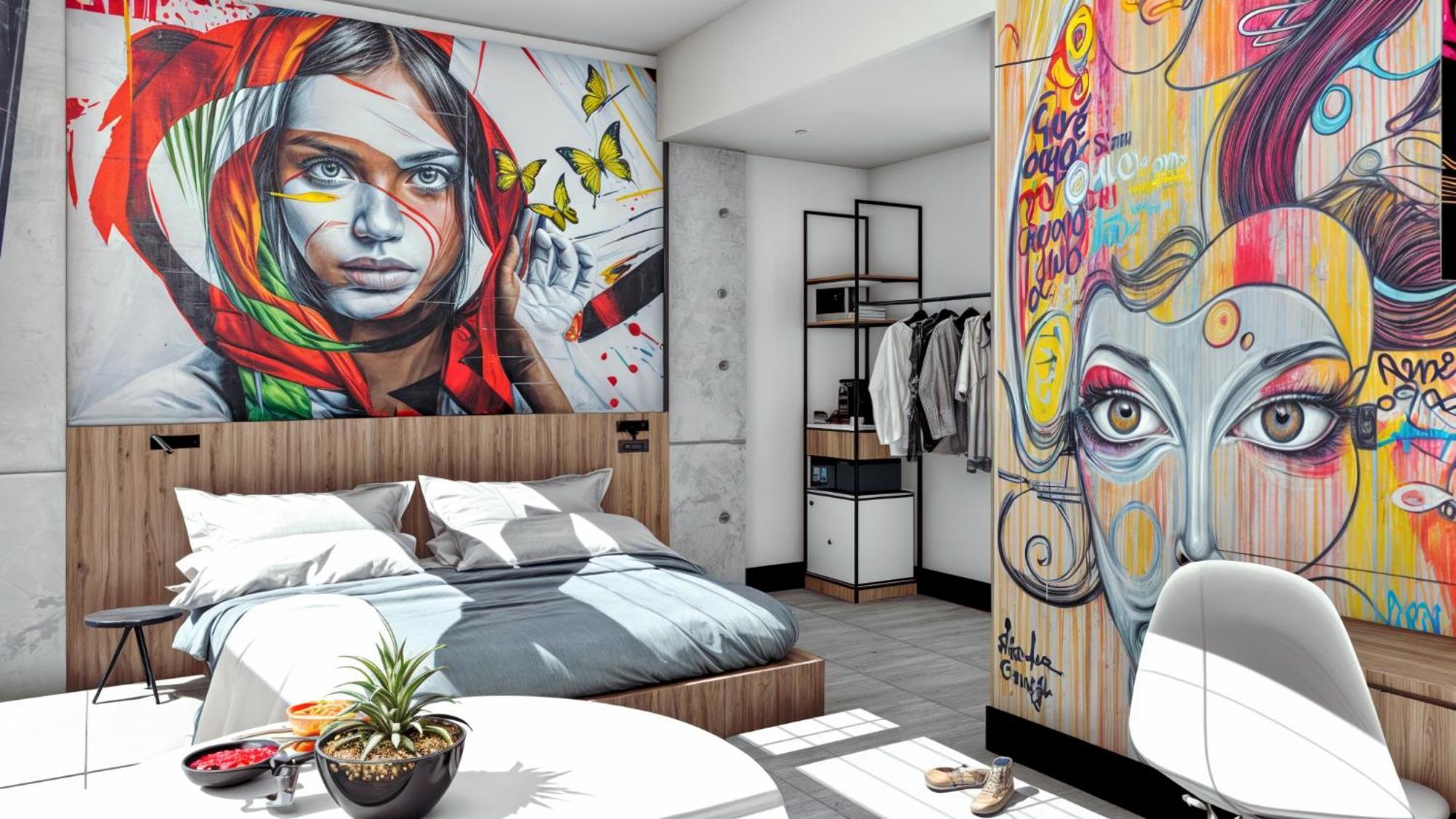 Street Art Hotel Roma Ciudad de México Exterior foto