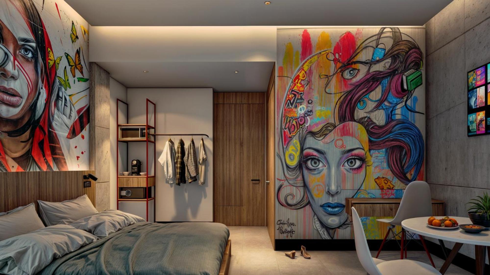 Street Art Hotel Roma Ciudad de México Exterior foto