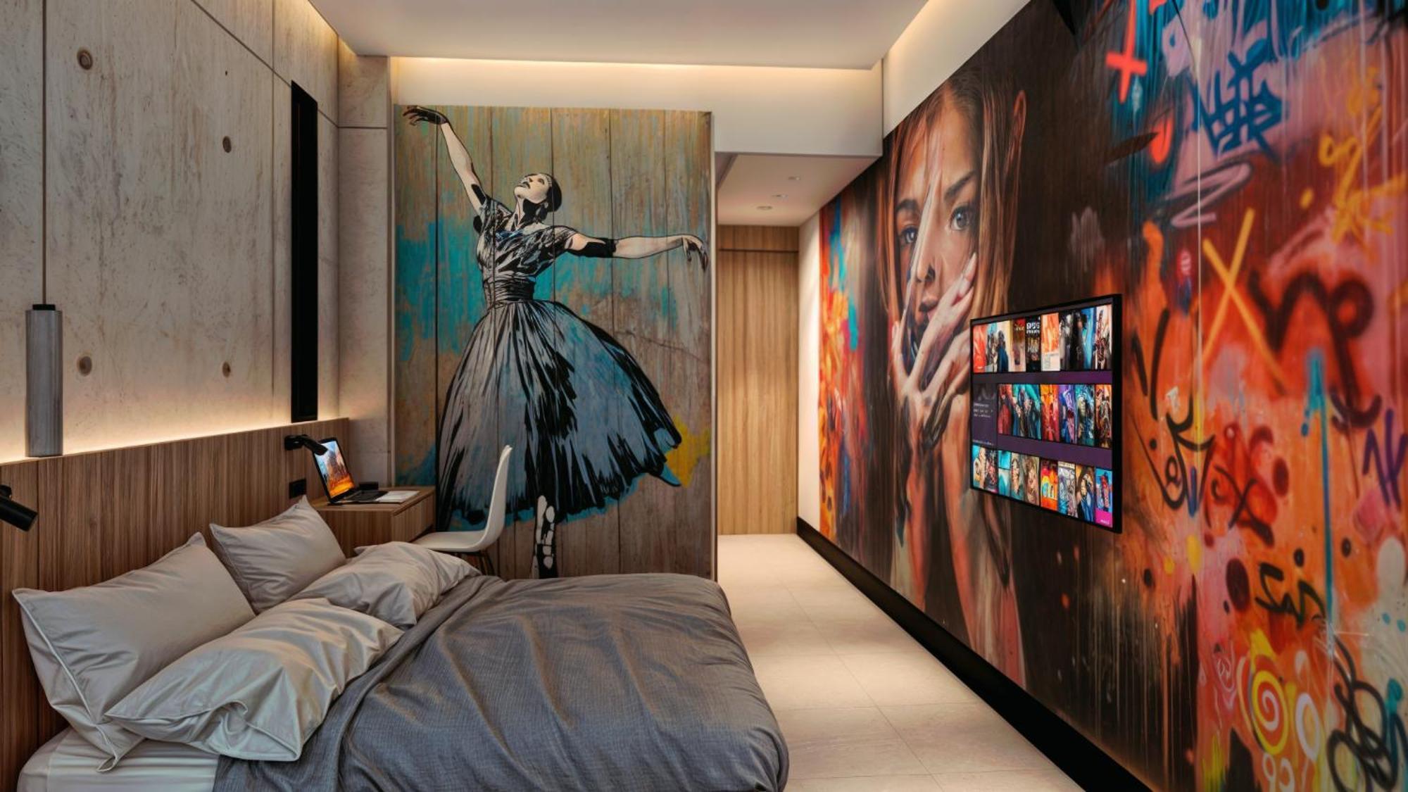 Street Art Hotel Roma Ciudad de México Exterior foto