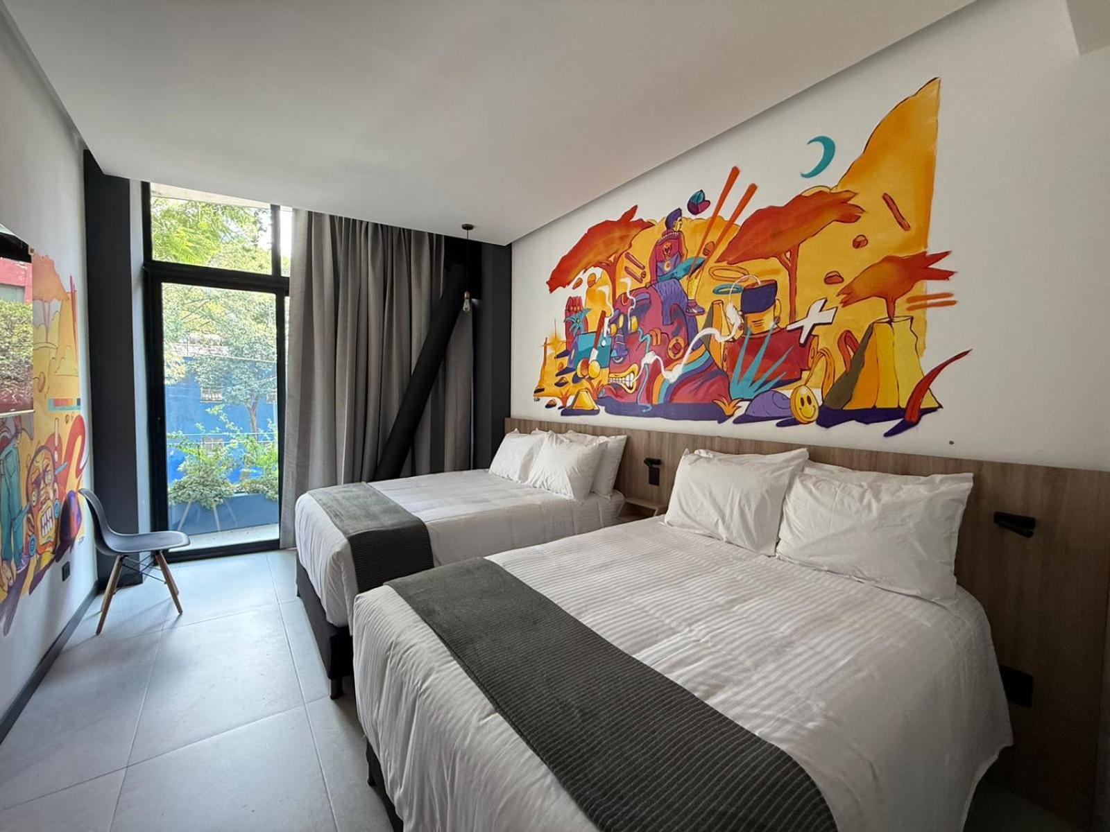 Street Art Hotel Roma Ciudad de México Exterior foto